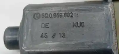 Автозапчастина б/у регулятор переднього правого скла для seat leon (5f1) 1.6 tdi посилання на oem iam 5q0959802b 5q0959802b 5q0959802b