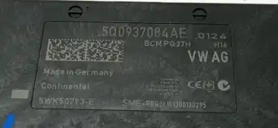 Pièce détachée automobile d'occasion module électronique pour seat leon (5f1) 1.6 tdi références oem iam 5q0937084ae 5q0937084ae 5q0937084ae