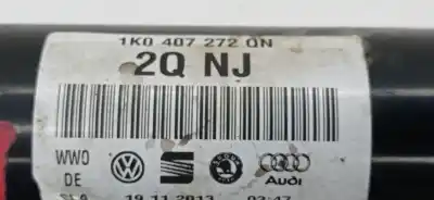 Автозапчасти б/у передняя правая трансмиссия за seat leon (5f1) 1.6 tdi ссылки oem iam 1k0407272qn 1k0407272qn 1k0407272qn