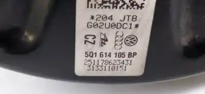 Автозапчастина б/у гальмівний серво для seat leon (5f1) 1.6 tdi посилання на oem iam 5q1614105bp 5q1614105bp 5q1614105bp