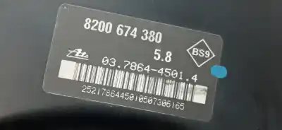 Second-hand car spare part brake servo for renault clio iii pack authentique oem iam references 8200674380