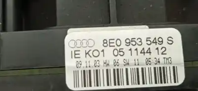 Second-hand car spare part MULTIFUNCTION SWITCH for AUDI A4 BERLINA (8E)  OEM IAM references 8E0953549S 8E0953549S 8E0953549S