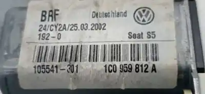 Автозапчасти б/у задний правый стеклорегулятор за seat leon (1m1) 1.9 tdi ссылки oem iam 1m0839756f 1m0839756f 1c0959812a