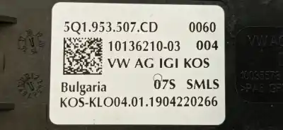 Second-hand car spare part multifunction switch for seat leon (5f1) reference oem iam references 5q1953507cd 5q1953507cd 5q1953613ap