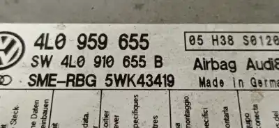 Pièce détachée automobile d'occasion boitier de commande d'airbag pour audi q7 (4l) 3.0 tdi références oem iam 4l0959655 4l0959655 4l0959655