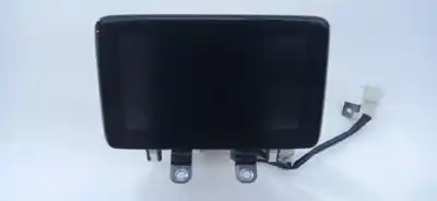 Second-hand car spare part multifunction display for mazda 2 lim. () black tech edition oem iam references d23n611j0 d23n611j0 d23n611j0