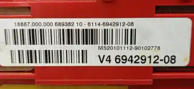 Second-hand car spare part fuse box unit for bmw serie 3 coupe (e92) 320d xdrive oem iam references 694291208 694291208 694291208