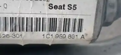 Second-hand car spare part driver left window regulator for seat leon (1m1) 1.9 tdi oem iam references 1c1959801a 1c1959801a 1c1959801a