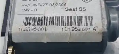 Second-hand car spare part driver left window regulator for seat leon (1m1) 1.9 tdi oem iam references 1c1959801a 1c1959801a 1c1959801a