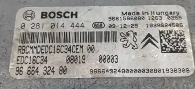 Tweedehands auto-onderdeel ECU MOTORCONTROLLER voor CITROEN NEMO  OEM IAM-referenties 028101444 EDC16C34 9666432480
