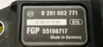 Peça sobressalente para automóvel em segunda mão sensor de pressão por opel zafira b 1.9 cdti referências oem iam 0281002771 0281002771 55198717