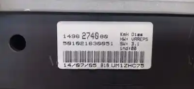 Second-hand car spare part dashboard for citroen c8 2.2 hdi 16v premier ii oem iam references 1496274080 1496274080 1496274080