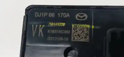 Peça sobressalente para automóvel em segunda mão comandos de alavanca por mazda 2 lim. () black tech edition referências oem iam dj1p66170a