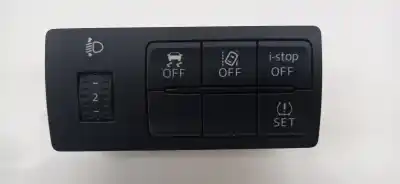 Second-hand car spare part multifunction switch for mazda 2 lim. () black tech edition oem iam references dj1p66170a dj1p66170a dj1p66170a