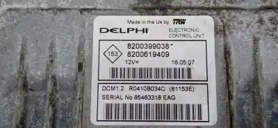 Second-hand car spare part Ecu Engine Control for NISSAN NOTE (E11E) Tekna OEM IAM references 8200399038 8200399038 8200619409