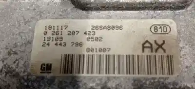 Second-hand car spare part ECU ENGINE CONTROL for OPEL CORSA C  OEM IAM references 0261207423  0261207423