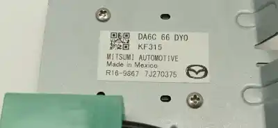 Pezzo di ricambio per auto di seconda mano antenna per mazda 2 lim. () black tech edition riferimenti oem iam da6c66dy0 da6c66dy0 da6c66dy0