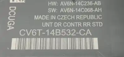 Peça sobressalente para automóvel em segunda mão módulo electrónico do fecho central por ford kuga (cbs) titanium referências oem iam cv6t14b532ca cv6t14b532ca cv6t14b532ca