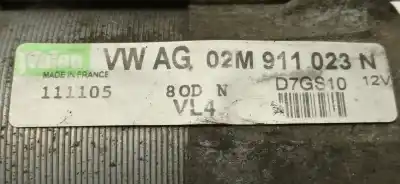 Peça sobressalente para automóvel em segunda mão Motor De Arranque por AUDI A3 (8P) 2.0 TDI Ambiente (DPF) Referências OEM IAM 02M911023N 02M911023N 02M911023N