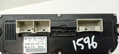 Pièce détachée automobile d'occasion commande de climatisation / chauffage pour volkswagen golf vi variant (aj5) 2.0 tdi références oem iam 5k0907044bc