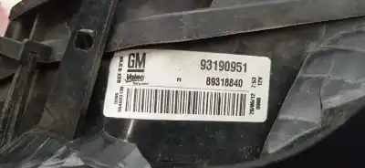 Second-hand car spare part right tailgate light for opel corsa d innovation oem iam references 93190951 93190951 93190951