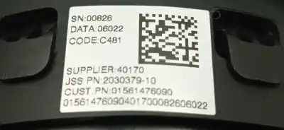 Pièce détachée automobile d'occasion airbag avant gauche pour alfa romeo stelvio (630) spint q4 199 cv / 147 kw références oem iam 01561476090