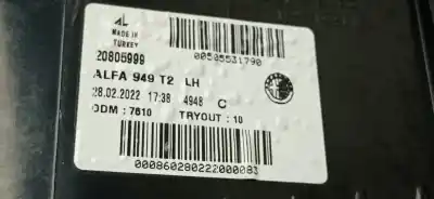 Pezzo di ricambio per auto di seconda mano luce di coda interna sinistra per alfa romeo stelvio (630) spint q4 199 cv / 147 kw riferimenti oem iam 00505531800
