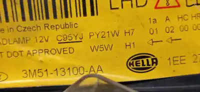 Second-hand car spare part right headlight for ford focus c-max (cap) ambiente (d) oem iam references 3m5113100aa 3m5113100aa 3m5113100aa