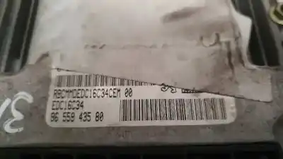 Second-hand car spare part ecu engine control for citroen c4 coupe cool oem iam references 9655943580  