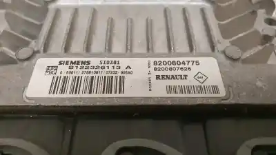 Second-hand car spare part ecu engine control for renault scenic ii privilege oem iam references 8200804775 s122326113a 8200807626
