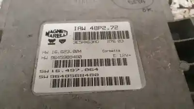 Second-hand car spare part ecu engine control for citroen c3 1.1 furio oem iam references 9648568480  16497064