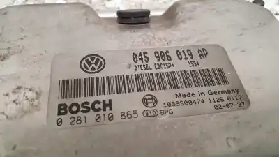 Piesă de schimb auto la mâna a doua unitate de control motor ecu pentru volkswagen polo (9n1) trendline referințe oem iam 045906019ap  