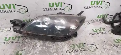 Second-hand car spare part left headlight for mazda 3 berlina (bk) 1.6 crdt active oem iam references 