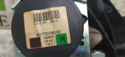 Second-hand car spare part front right seat belt for opel corsa d essentia oem iam references 607707600e 13288328 13290245