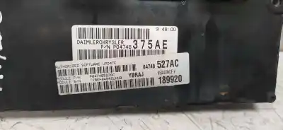 Gebrauchtes Autoersatzteil ecu-motorsteuergerät uce motorsteuergerät zum chrysler voyager (rg) 3.3 lx grand voyager oem-iam-referenzen 04748527ac p04748375ae 