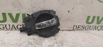Peça sobressalente para automóvel em segunda mão puxador interior traseiro esquerdo por citroen c3 1.4 hdi satisfaction referências oem iam 9647164977