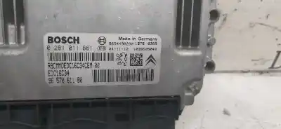 Second-hand car spare part ecu engine control for citroen c3 1.4 hdi satisfaction oem iam references 9657061180  