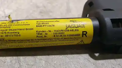 Автозапчастина б/у правий натяжач подушки безпеки для jaguar x-type 2.0 v6 посилання на oem iam 1x43f61208aeleg  33016002