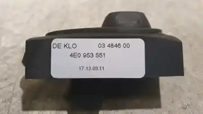 Second-hand car spare part switch for audi a8 (4e2) 3.0 v6 30v cat (asn) oem iam references 4e0953551  