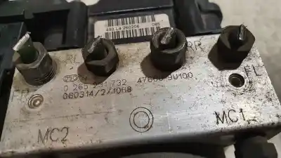 Peça sobressalente para automóvel em segunda mão abs por nissan note (e11e) acenta referências oem iam 476609u100  0265231732