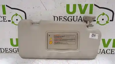 Peça sobressalente para automóvel em segunda mão para-sol direito por nissan note (e11e) acenta referências oem iam 