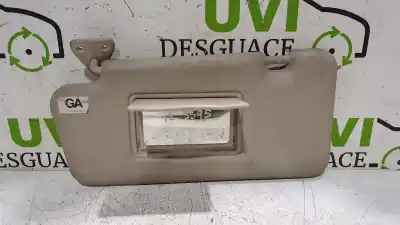 Peça sobressalente para automóvel em segunda mão pára-sol esquerdo por nissan note (e11e) acenta referências oem iam 