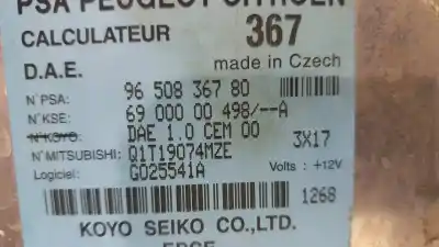 Second-hand car spare part electronic module for citroen c2 x oem iam references 9650836780  6900000498