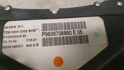 Автозапчасти б/у приборная доска за peugeot 307 break / sw (s1) sw pack ссылки oem iam p9636708880  