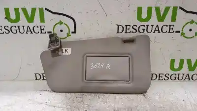 Peça sobressalente para automóvel em segunda mão pára-sol esquerdo por nissan micra (k12e) acenta referências oem iam 