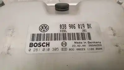 Автозапчастина б/у ебу контролер двигуна для volkswagen passat variant (3b5) comfortline посилання на oem iam 038906019bk  0281010305
