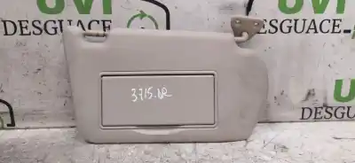 Second-hand car spare part right sunshade for nissan almera (n16/e) comfort oem iam references 