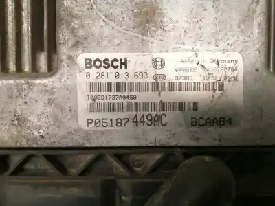 Tweedehands auto-onderdeel ecu motorcontroller voor dodge caliber se oem iam-referenties 0281013693  