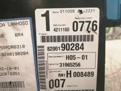 Автозапчастина б/у реле/запоперівник для renault laguna ii (bg0) authentique посилання на oem iam 8200190284  