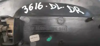 Peça sobressalente para automóvel em segunda mão puxador exterior frente direito por bmw x3 (e83) 2.0d referências oem iam 51217034544  